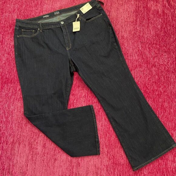a.n.a Mid Rise Slim Bootcut Jeans Size 28W - Picture 13 of 13